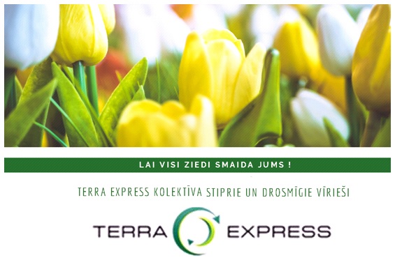 Terra Express stipro un specigo viriesu sveiciens pavasari 